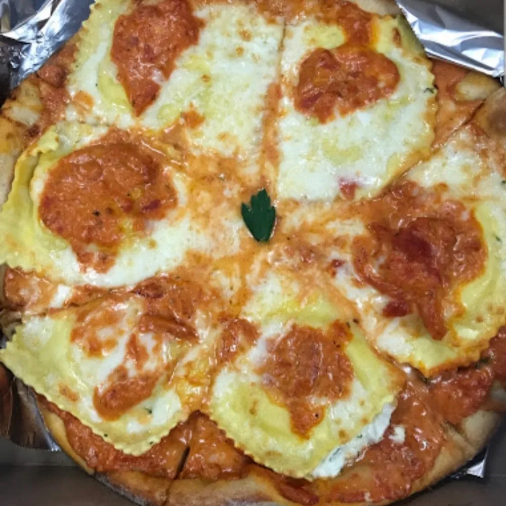 Cheese Ravioli Pie