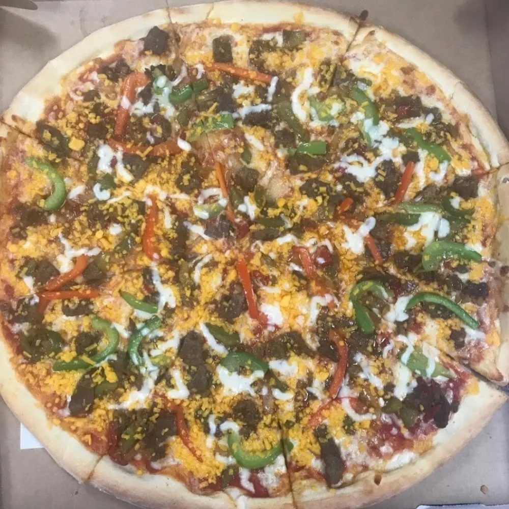 Cheesesteak Pizza