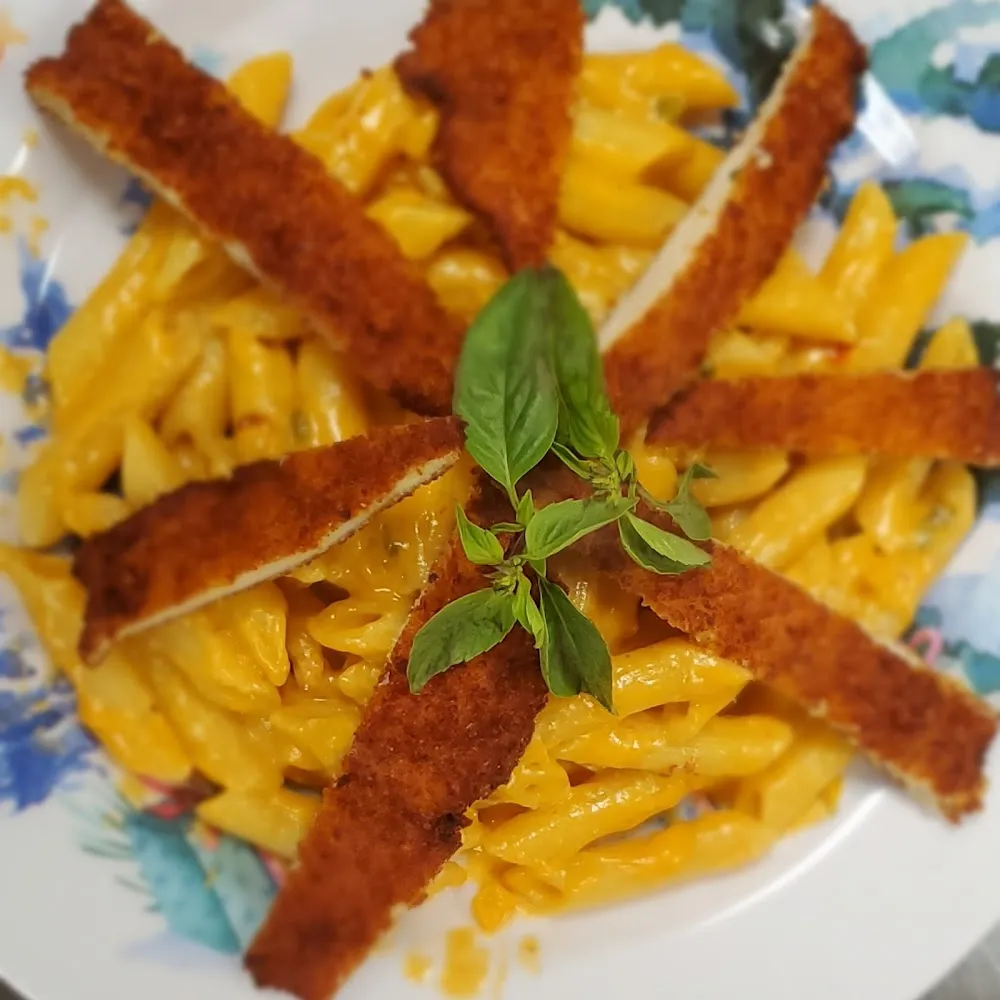 Penne Pasta Lobster Sauce